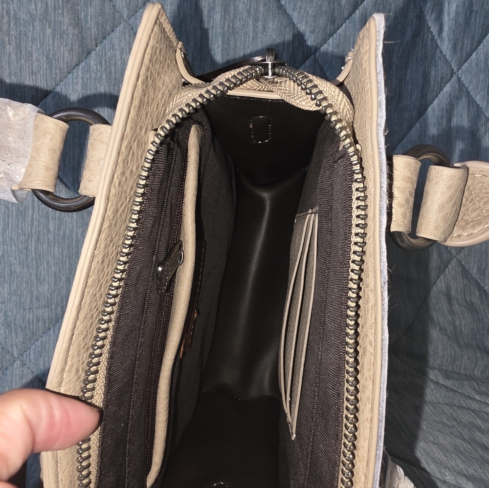 Trinity Ranch Hair-On Cowhide Mini Crossbody - Picture 6 of 9